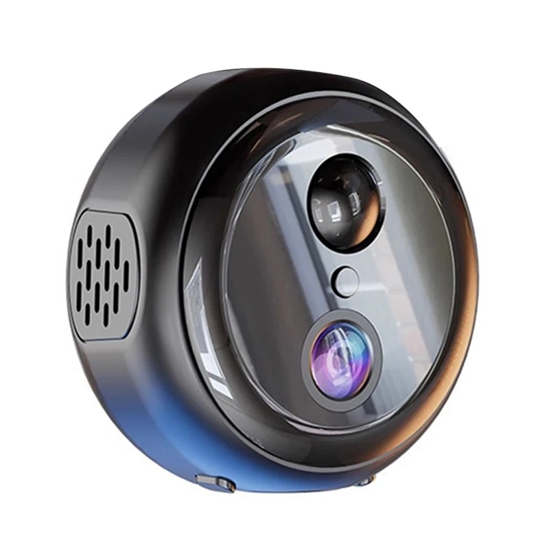 ABSQ-كاميرا مراقبة منزلية عالية الدقة للرؤية الليلية عن بعد 30 يومًا تسجيل حلقة طوال اليوم - إصدار واي فاي يدعم الكشف البشري