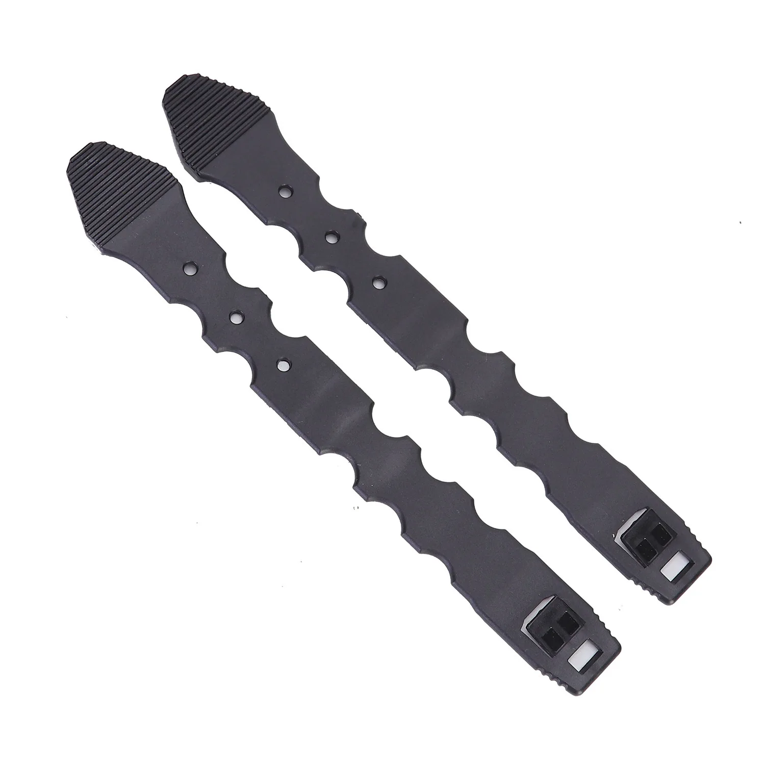 Tactical Durable Molle System Malice Clips Strap Buckle Accessory Nylon Quick Release Strip Fits For Magazine Pouch(2PCS)