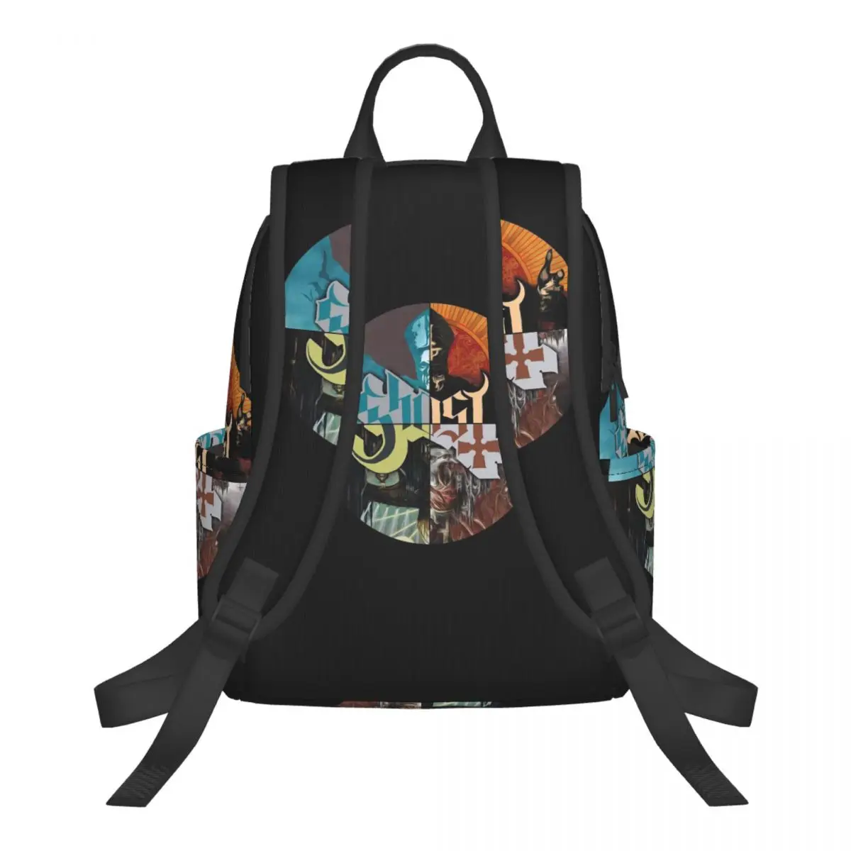 Rock Band Ghost BC Student Backpack School Bag Hiking Travel Daypack for Men Women Bookbag Shoulder Bags