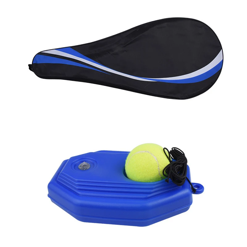 Adults Shaft Trainer Ball Tennis Racket Tennis Racquet Strings Set Beach Racket Carbon Paddle Equipment Tennis Racket Bag