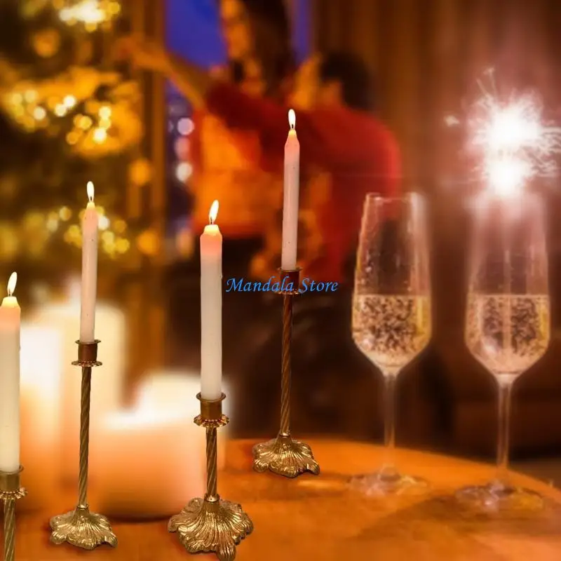 

U2JC 4pcs European Inspire Iron Holders Centerpieces For Sophisticated Setting