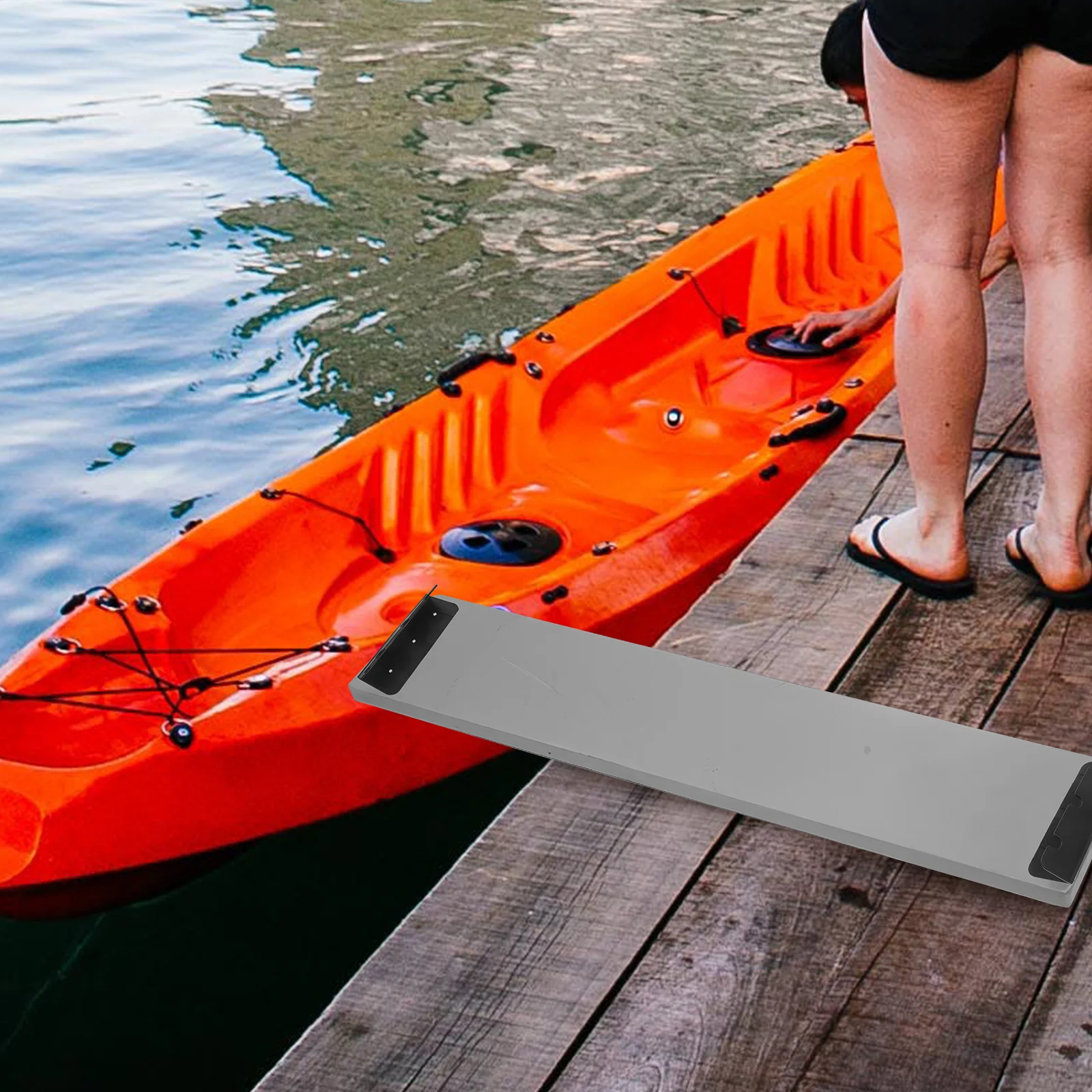 

2Pcs Inflatable Boat Seat Hook Clamp Bracket Plastic Boat Seat Accessories Durable Comfortable Sitting Support