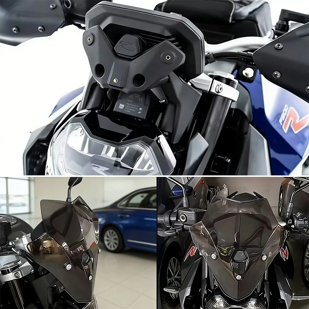 

For BMW F900R F900-R High quality Front Windshield Cover Body Windshield Fixed Wing Side Windshield Accessories
