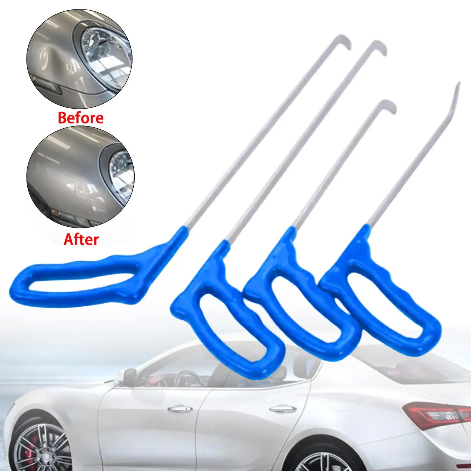 

4 Pieces Repair Rods, Hail Removal Repair Tools, Professional for Linear