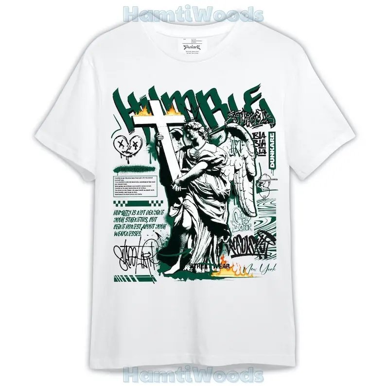 

Dunkare Oxidized Green 4s Shirt, Graphic Humble Shirt Outfit