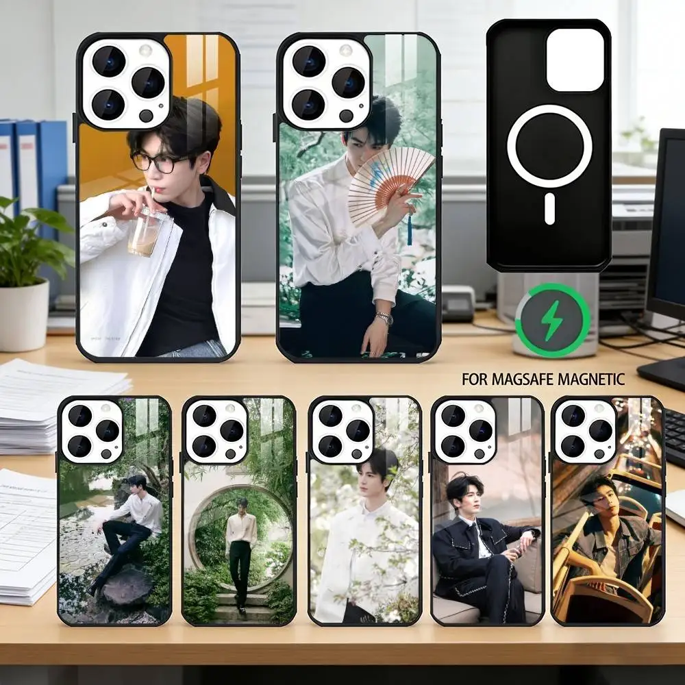 

Z-Zhang L-Ling H-He Phone Case For iPhone17,16,15,14,13,12,11 Plus,Pro Magnetic For Magsafe Wireless Charging