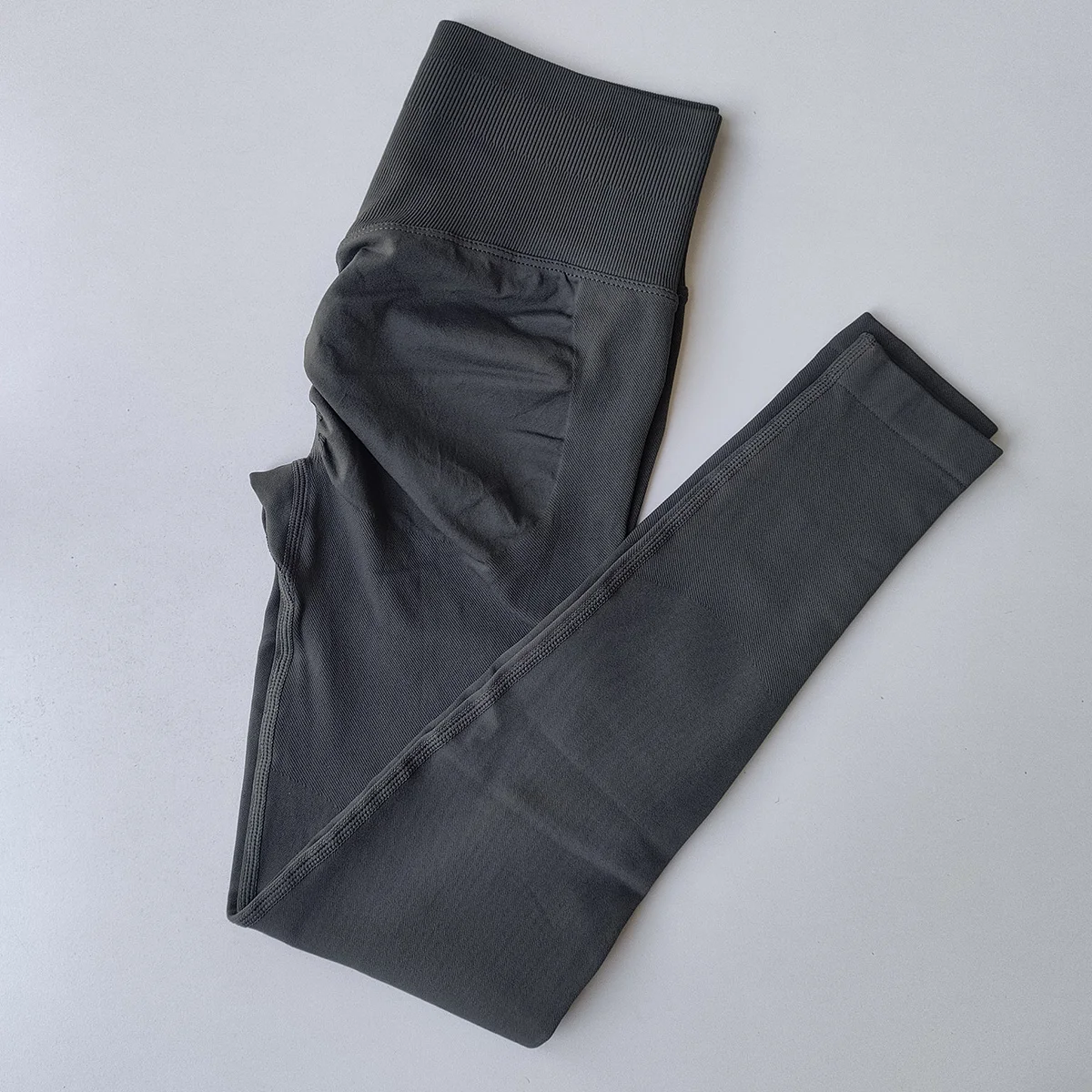 Nahtlose Damen-Gym-Leggings mit hoher Taille, Push-Up-Yoga-Sportleggings, hochelastische Fitness-Laufhosen, Hüftlift-Gymwear – Detail 18