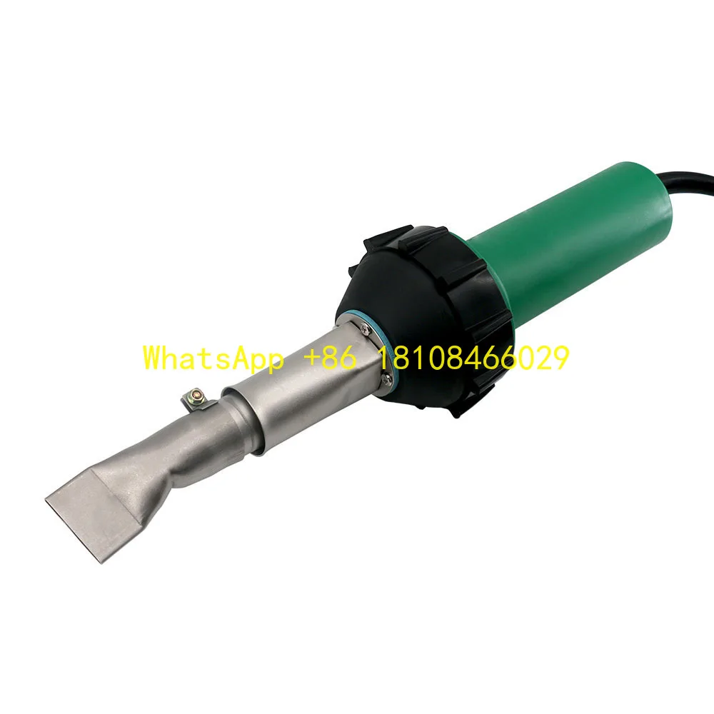 

high-performance Professional 1600W Electric Hot Air Blast Torch DIY ade Plastic Welder Kit with 40mm Flat Welding Nozzle PVC/