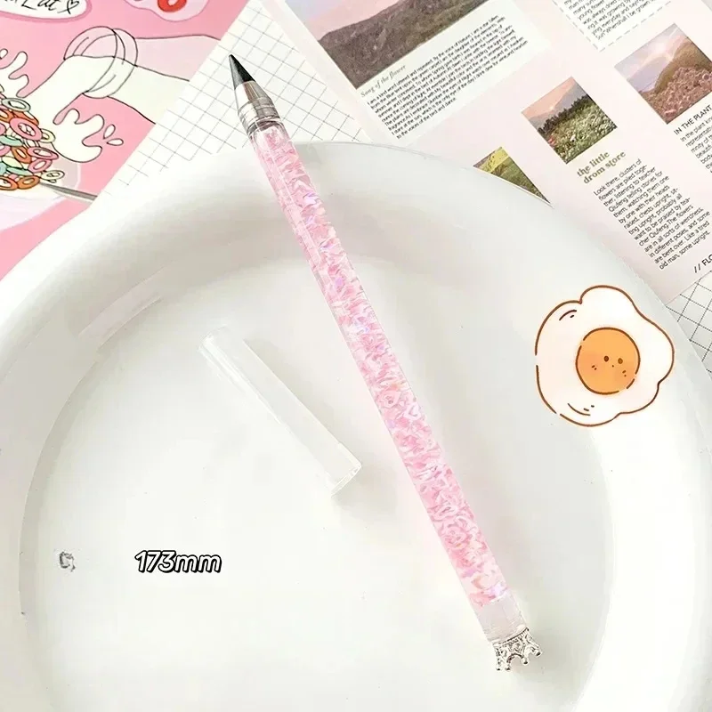 Bolígrafo de arena que fluye en polvo de oro nuevo, bolígrafo creativo con núcleo giratorio, regalo de moda, bolígrafo publicitario, arena de aceite de Metal, 2024