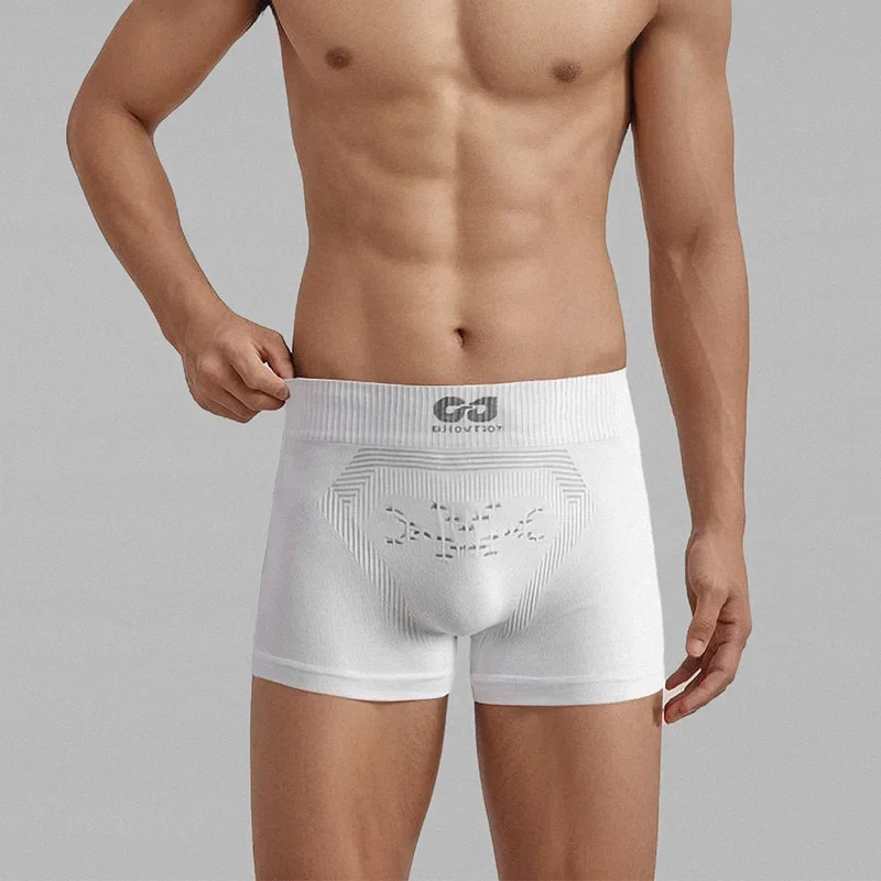 Roupa íntima de ciclismo masculina, meia-calça de compressão, shorts de ciclismo respiráveis ao ar livre, shorts boxer confortáveis, roupa íntima masculina