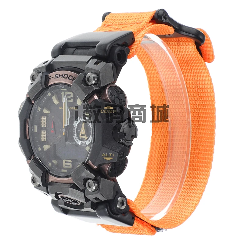 حزام ساعة من النايلون لساعة كاسيو جي شوك GWG-B1000 GWG B1000