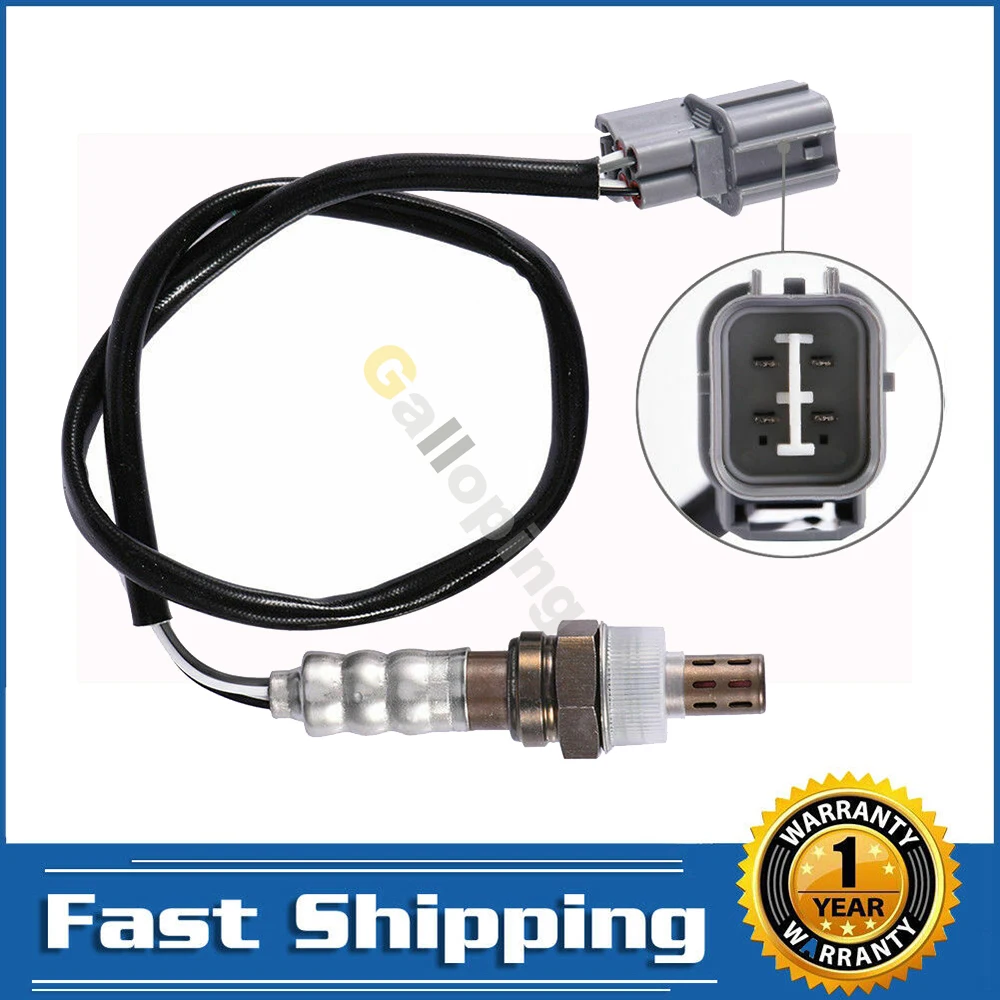 Upstream Lambda O2 Oxygen sensor 4 Wire for 2001 2002 2003 2004 2005 Honda Civic 1.7L D17A7 Engine Replacement Parts 234-4123