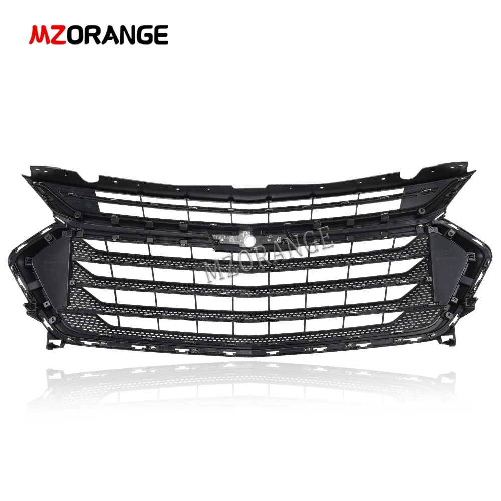 For Chevrolet Traverse 2018 2019 2020 2021 Car Front Bumper Upper Grille Assembly Chrome Automotive Exterior Parts Accessories