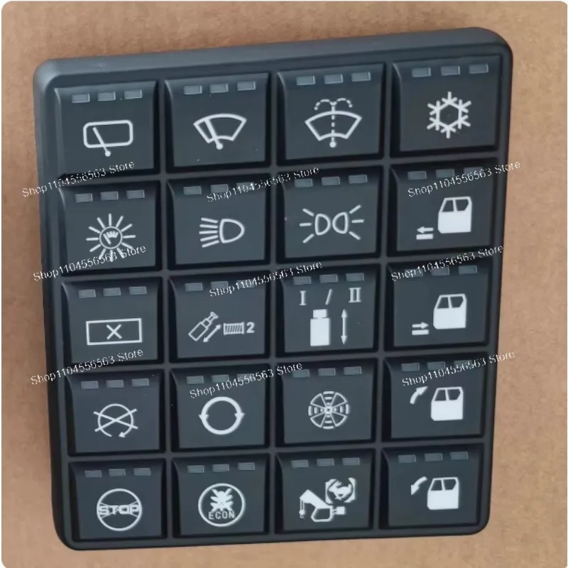 5×4 - 25T crane/locomotive operation room bus button panel