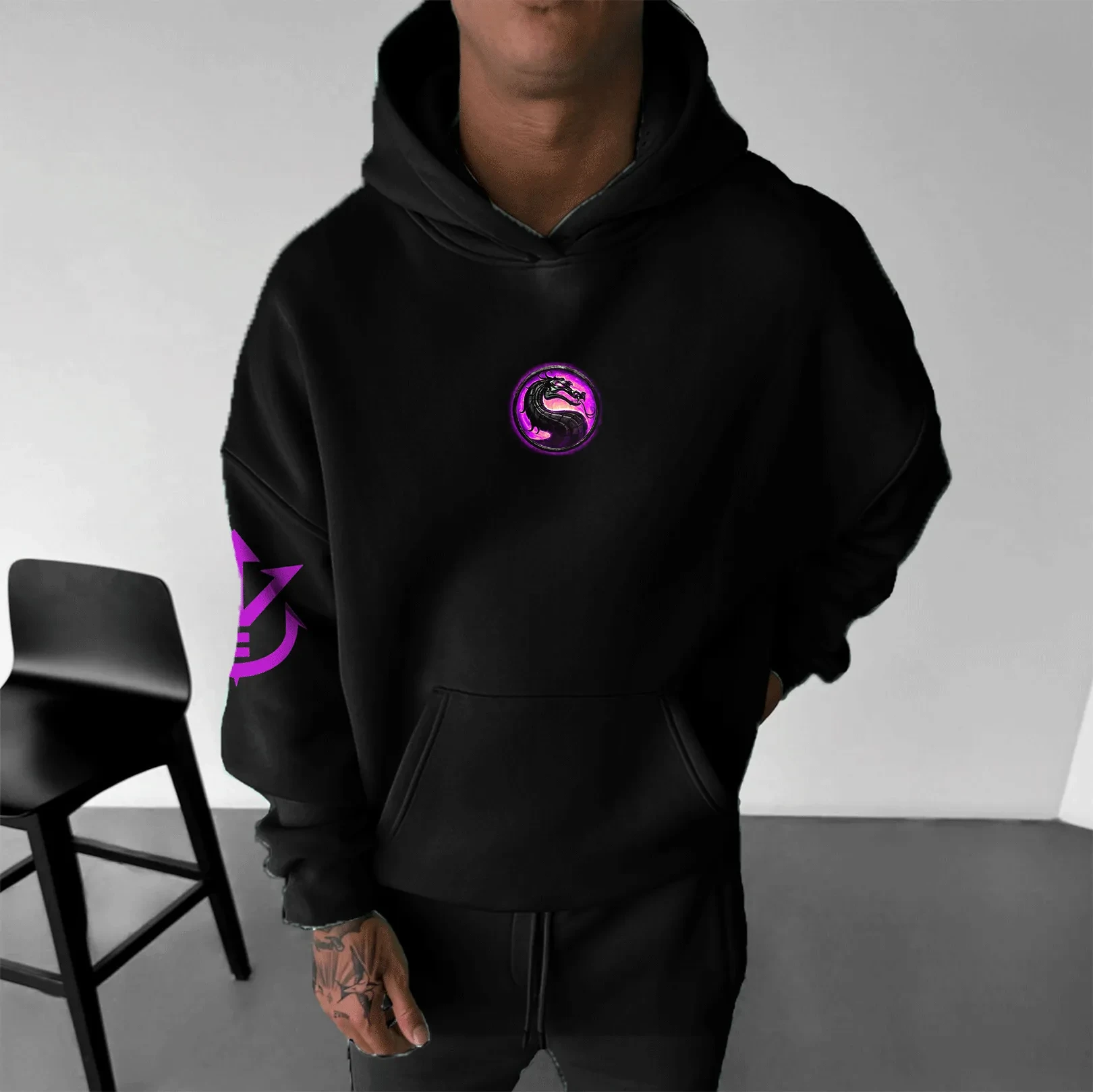 Dragon Ball Outono e Inverno Japonês Animação de Sangue Quente Personagens Clássicos Confortáveis Hoodies para Homens e Mulheres Casal