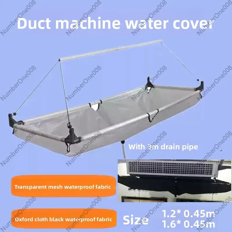Transparent Thickened Waterproof Air Conditioner Duct Cleaning Water Catching Bag No Disassembly Cleaning Accessory