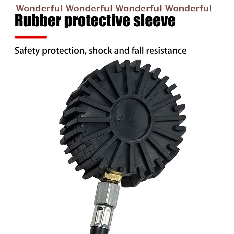 

Комплексный манометр для измерения давления в шинах и компрессор для подкачки воздуха для автомобилей и мотоциклов