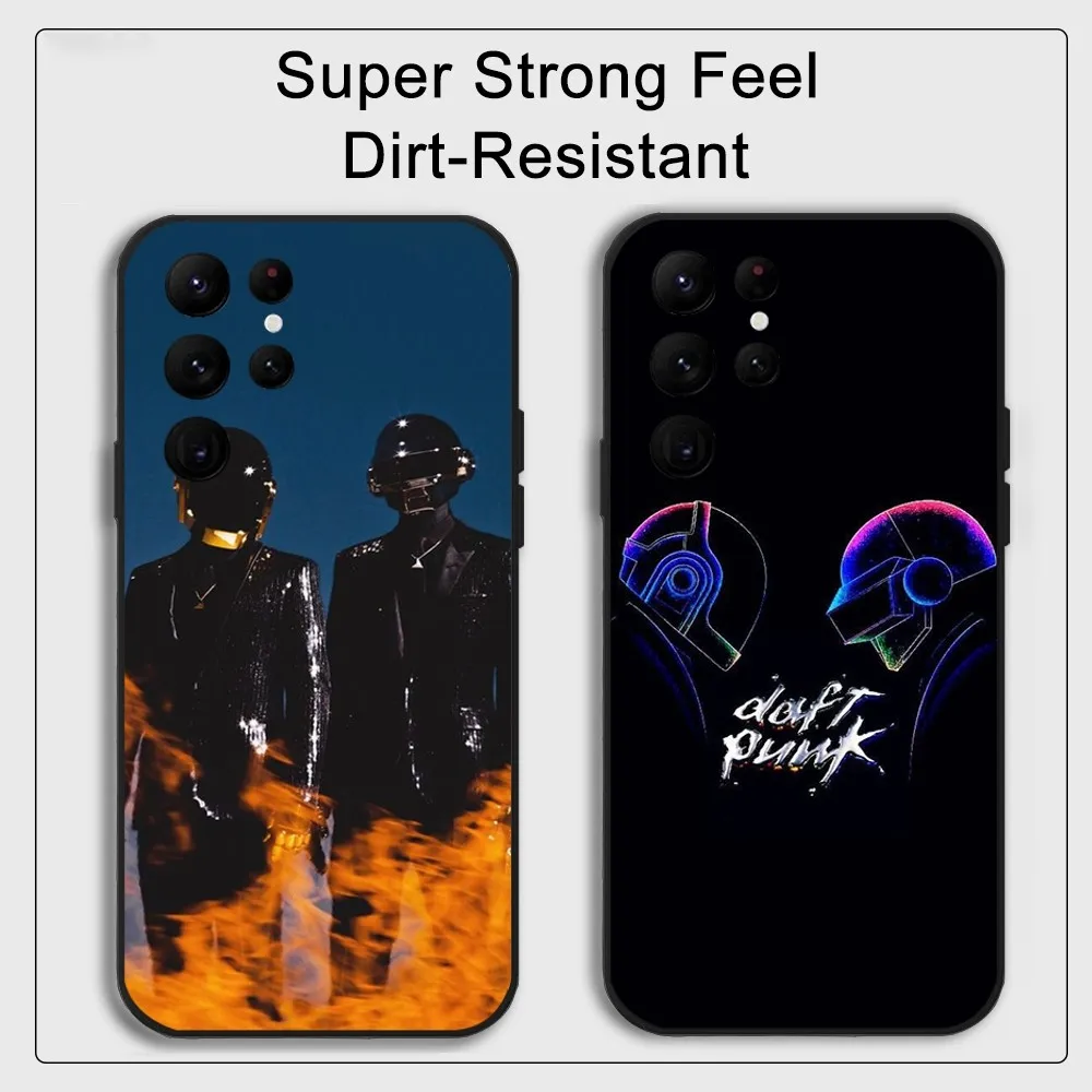 D-Daft Punk Band-d Phone Case Samsung S series s20 s21 s22 s23 s24 FE Plus Ultra TPU Soft to Skin-friendly case