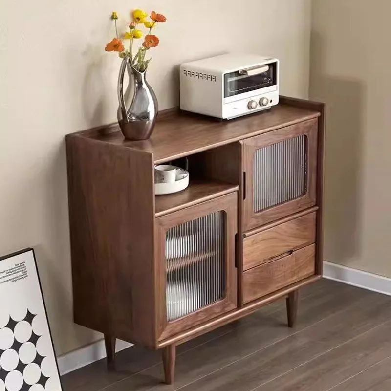 Credenza professionale ergonomica Armadietto laterale ad angolo singolo vintage moderno Estetico nordico Muebles De Armarios Mobili per la casa