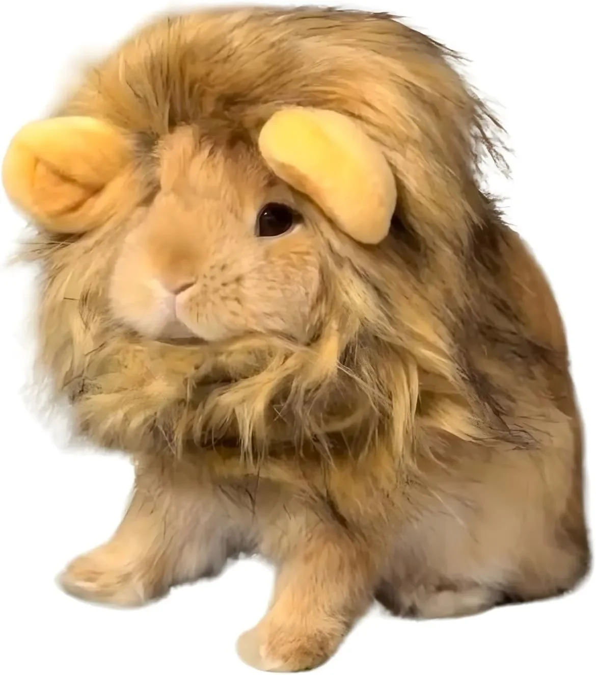 

Costume Adjustable Pet Hat Lion Hair Cap Headwear Rabbit Clothing Accessories Cosplay Outfit Photo Shoot for Bunny Kitten Puppy