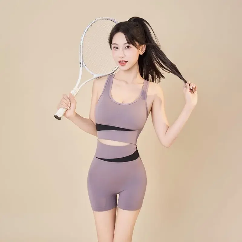 Korte sets voor dames 2-delig tanktop trainingspak zwart kleding trend 2025 zomer mode klassieke nieuwe producten kit vrouw shorts