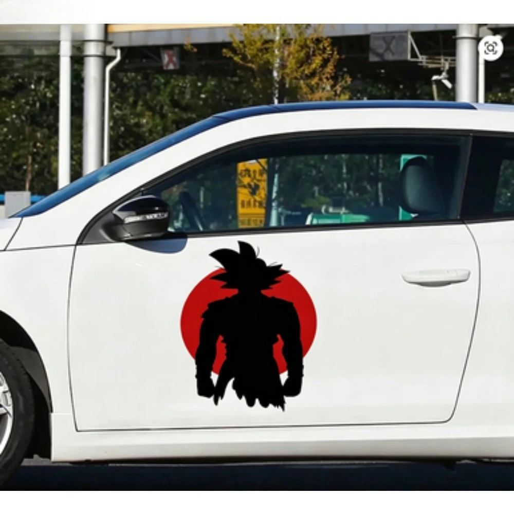 Dragon Ball Goku Anime Car Sticker Vinyl Decal For Car Window Laptop Backpack DIY Decor Birthday Gift