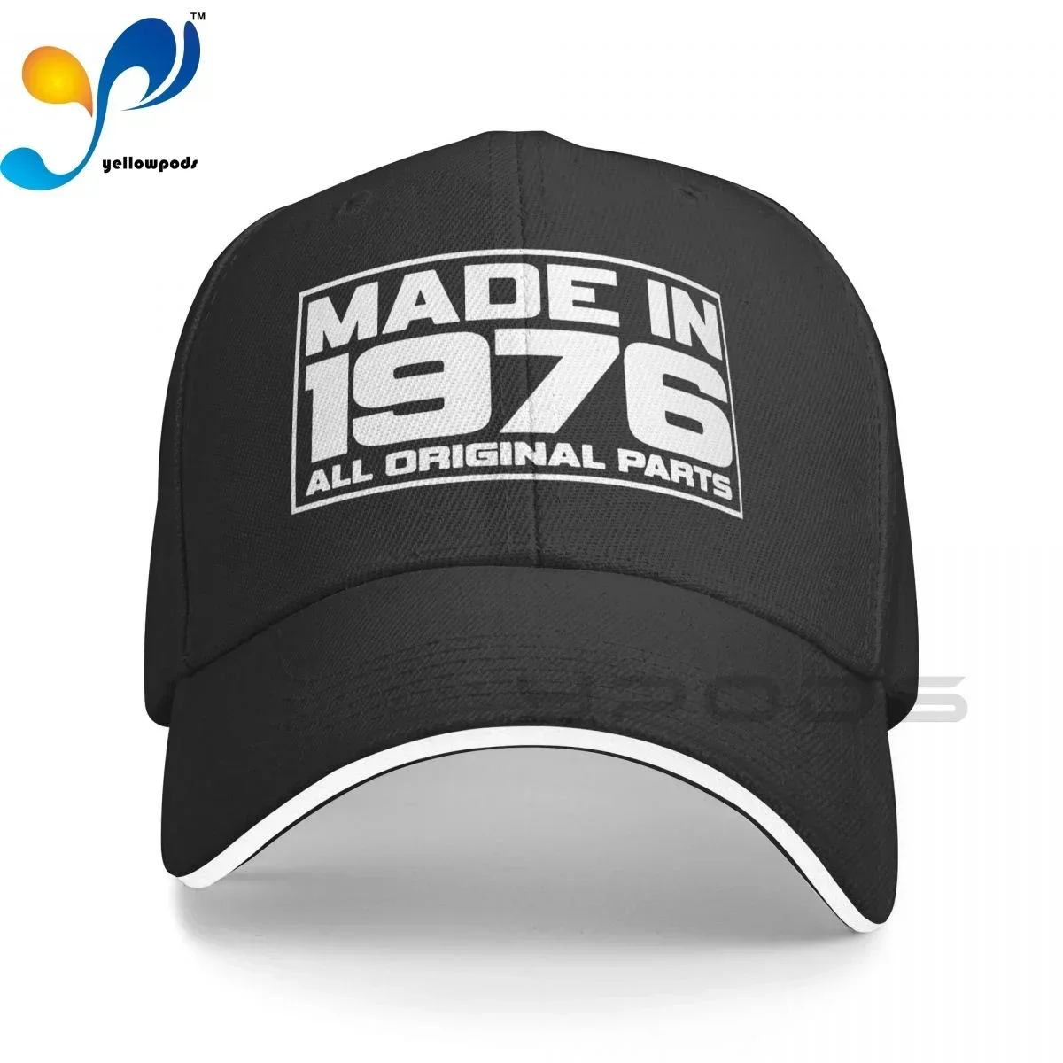 Unisex Cotton Cap For Women Men Made In 1976 Fashion Baseball Cap Adjustable Outdoor Streetwear Hat