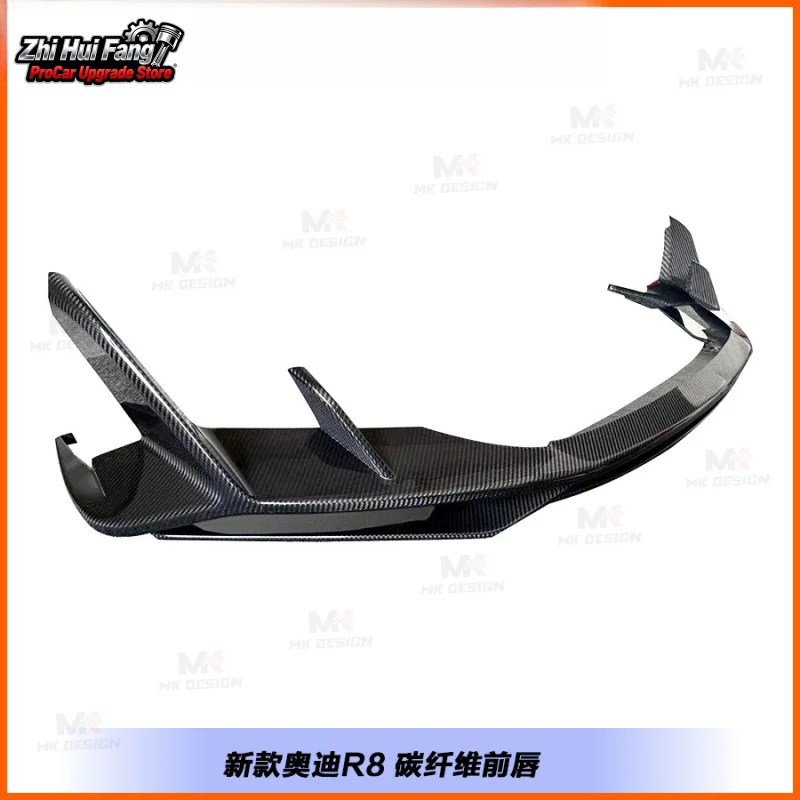

Suitable for 2023 Audi R8 Carbon Fiber Modified C Style Lip Chin Front Splitter Small Body Kit