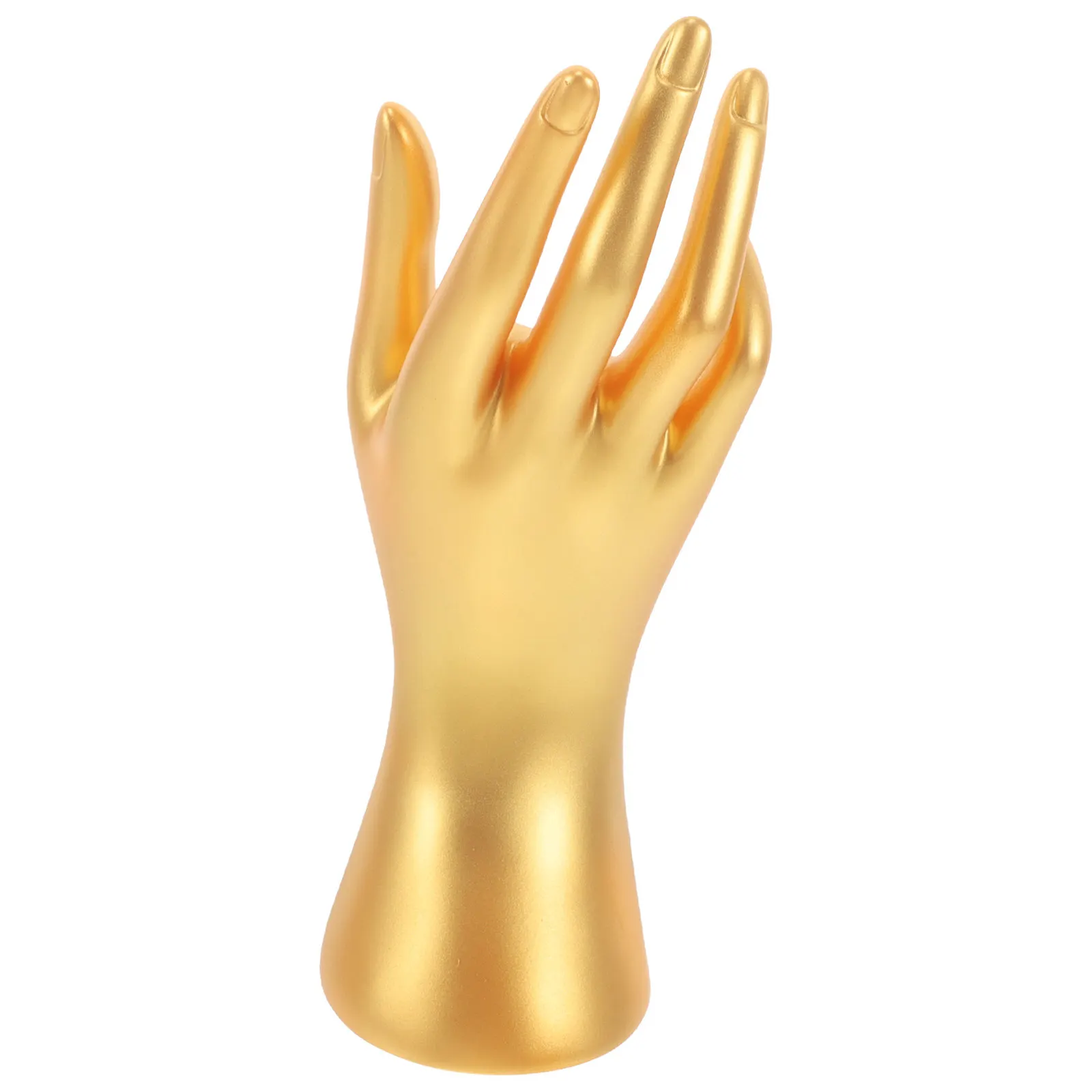 

Lifelike Hand Mannequin Display Stand Plastic Jewelry Holder for Rings Bracelets Wearable Accessories Showcase Sturdy Safe