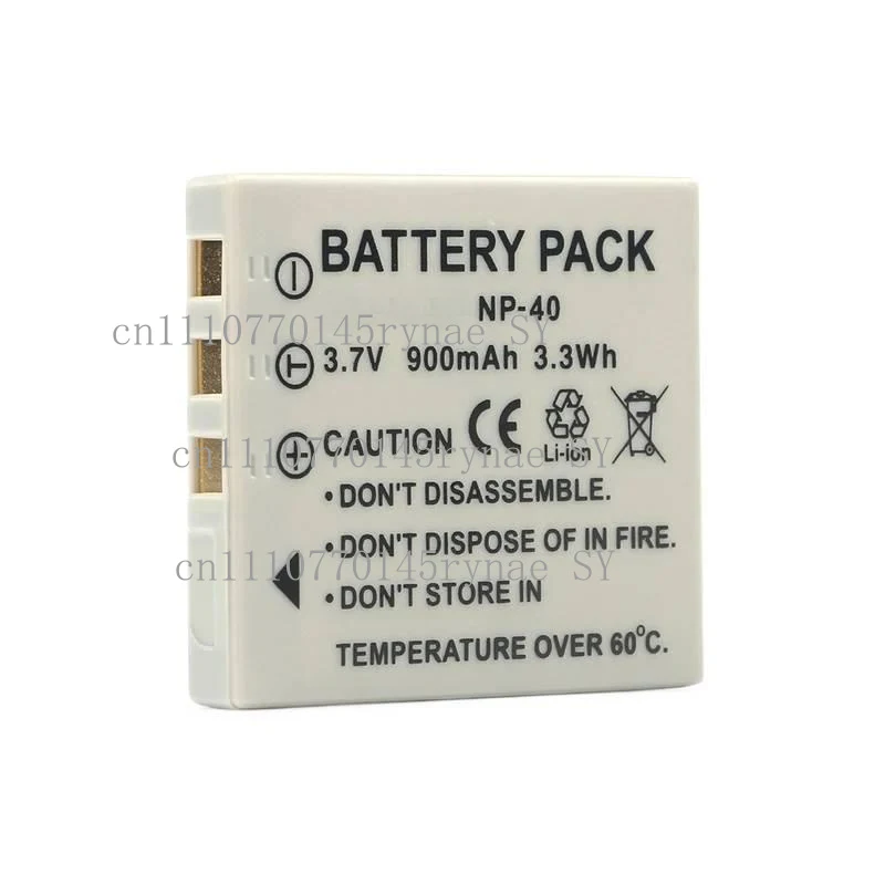 Lanfulang NP-40 For HP 900mAh Replacement Battery And Charger for LI40 Q6277A Q2232-80005 Photosmart R742 R742v R742xi