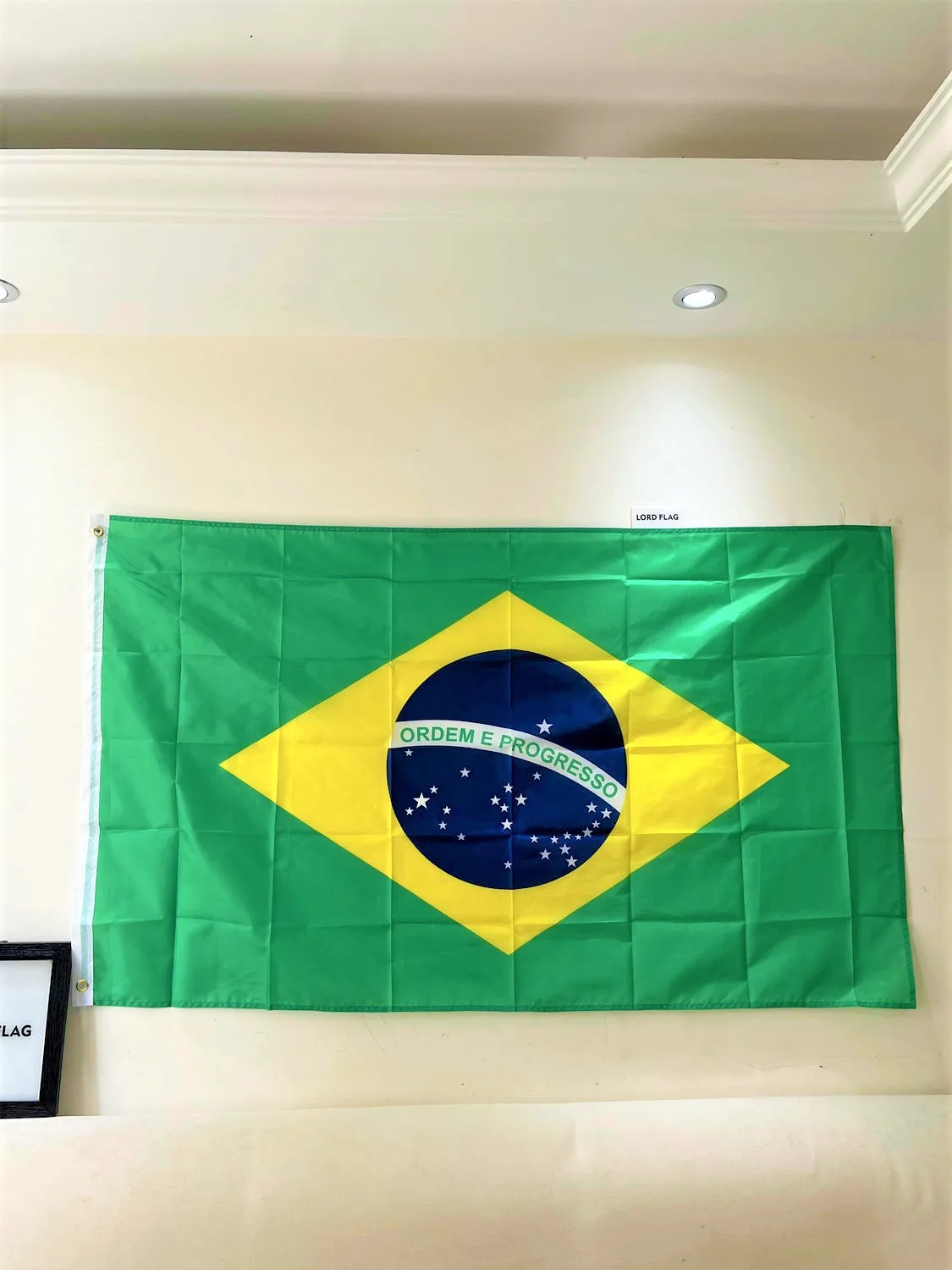 

2D FLAT 1pc Brazil National Flag 60x90cm 90x150cm Hanging Polyester Digital Print Brasil Brazilian Banner Flag for Celebration