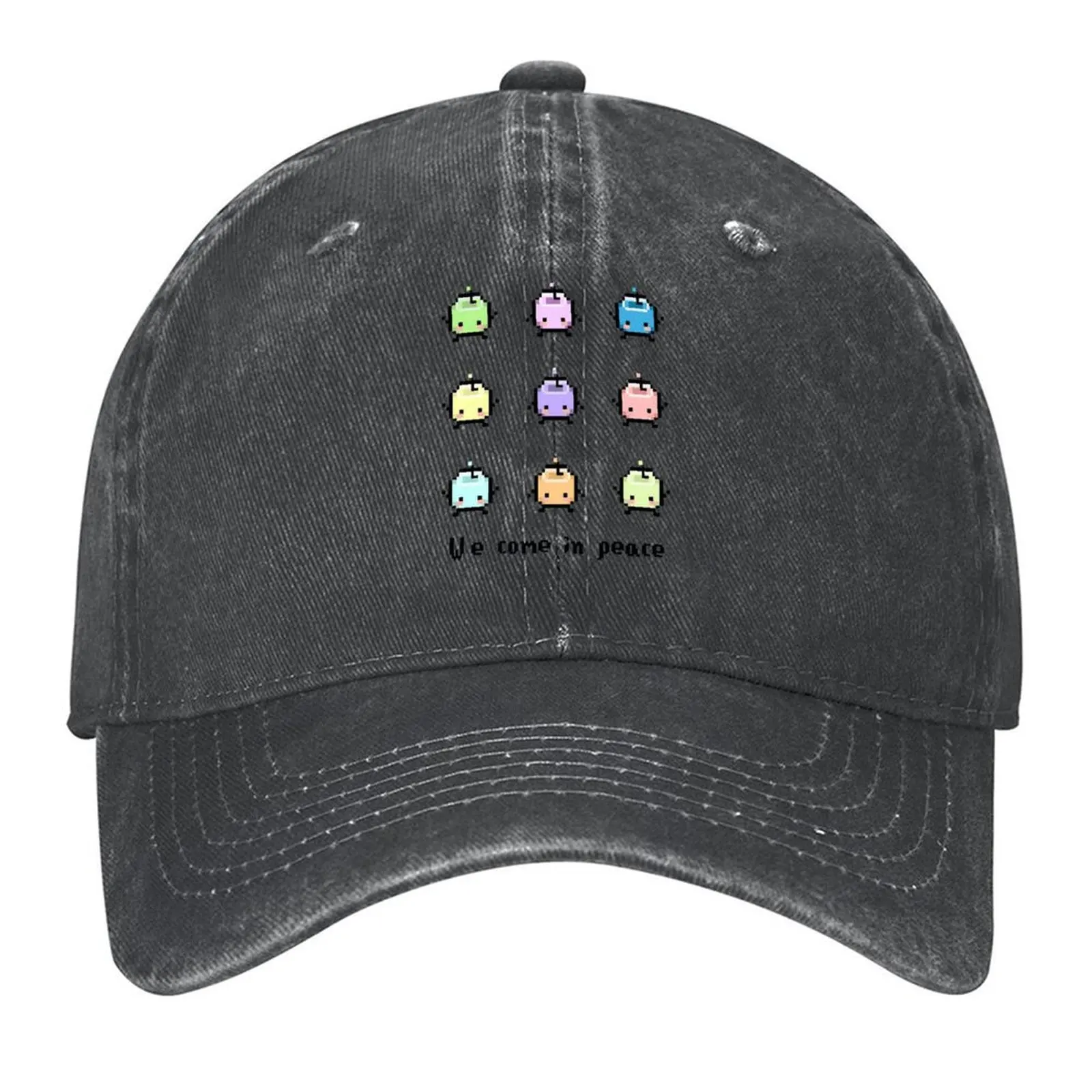 

We Come in Peace - Stardew Valley Junimos Baseball Cap New Hat Rave Male hat Rugby Hats Man Women's