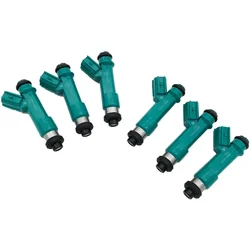 6PCS OEM:23250-31060 23209-39075 Fuel Injector Compatible For Toyota 4Runner FJ Cruiser Tacoma Tundra