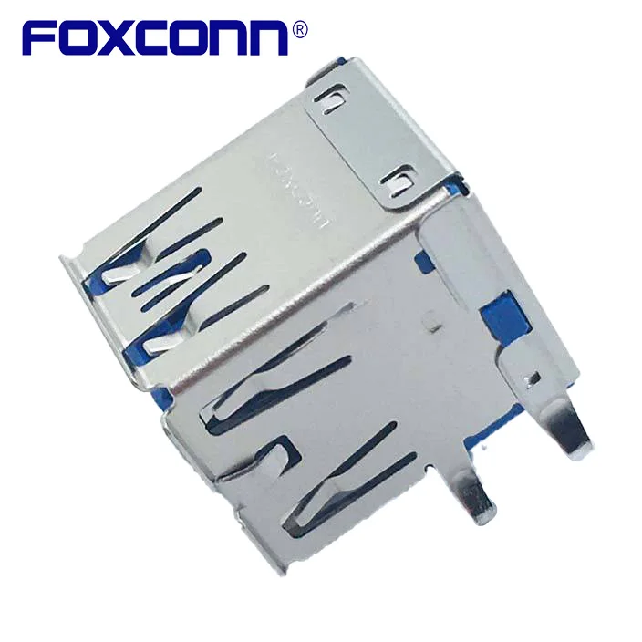 Foxconn UEA11121-8FS6-4F Double-Layer Flanger USB3.0 16 Pno Granaatscherf Plug-In