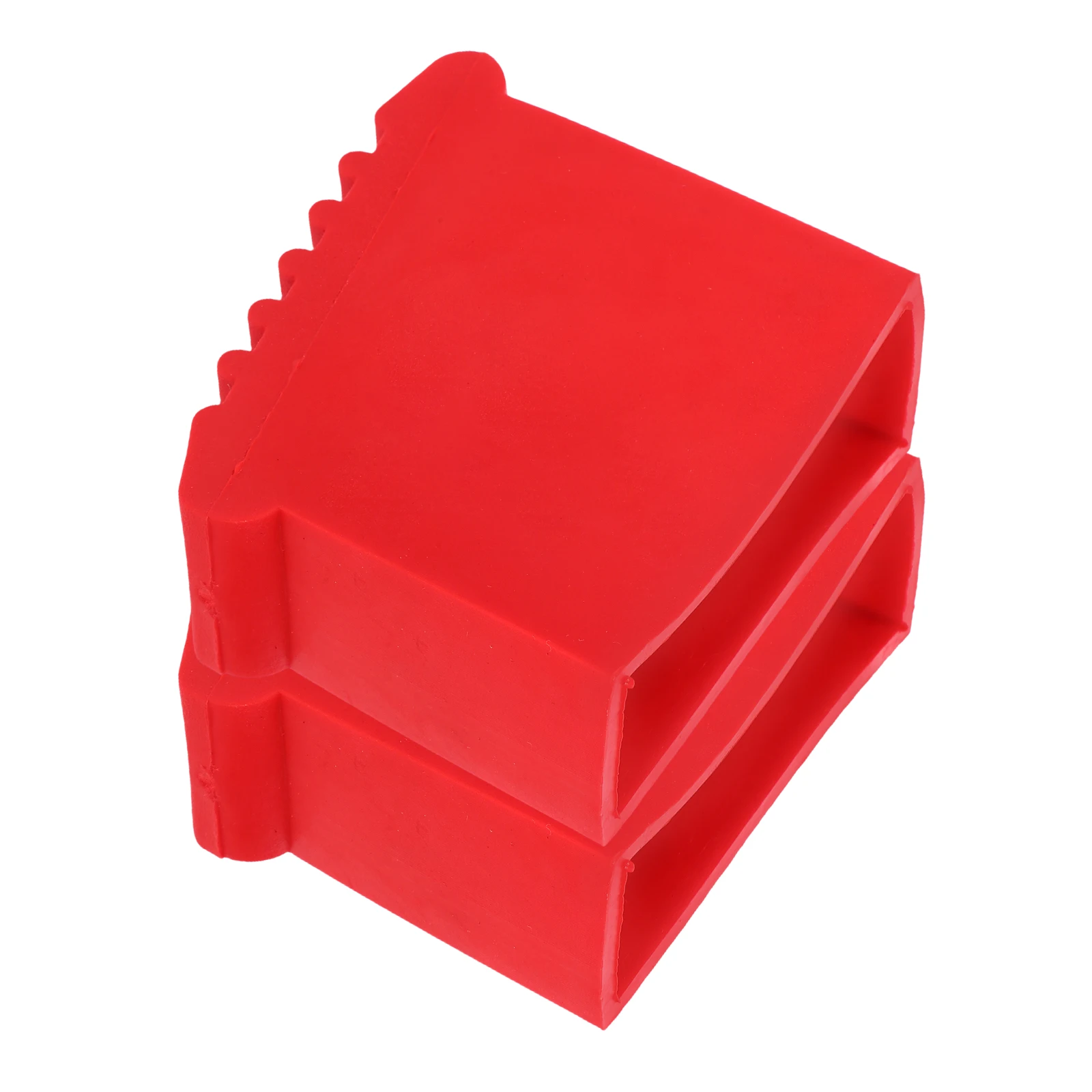 2 قطعة قدم سلم تلسكوبي يغطي منصات القدم المطاطية للطي واسعة المضادة للانزلاق حامي سلم قدم استقرار للمنزل #1