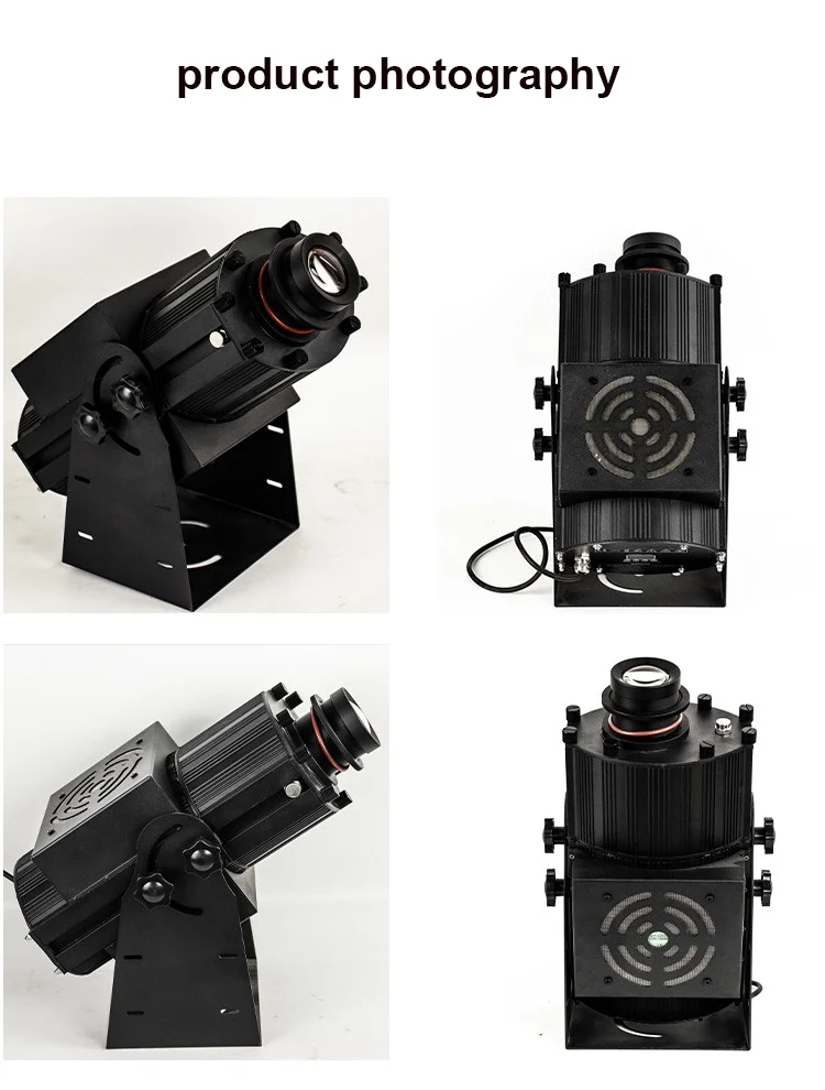 High Definition Rotation  Projection Lamp Outdoor IP66 Waterproof 300W Led Logo  Projector