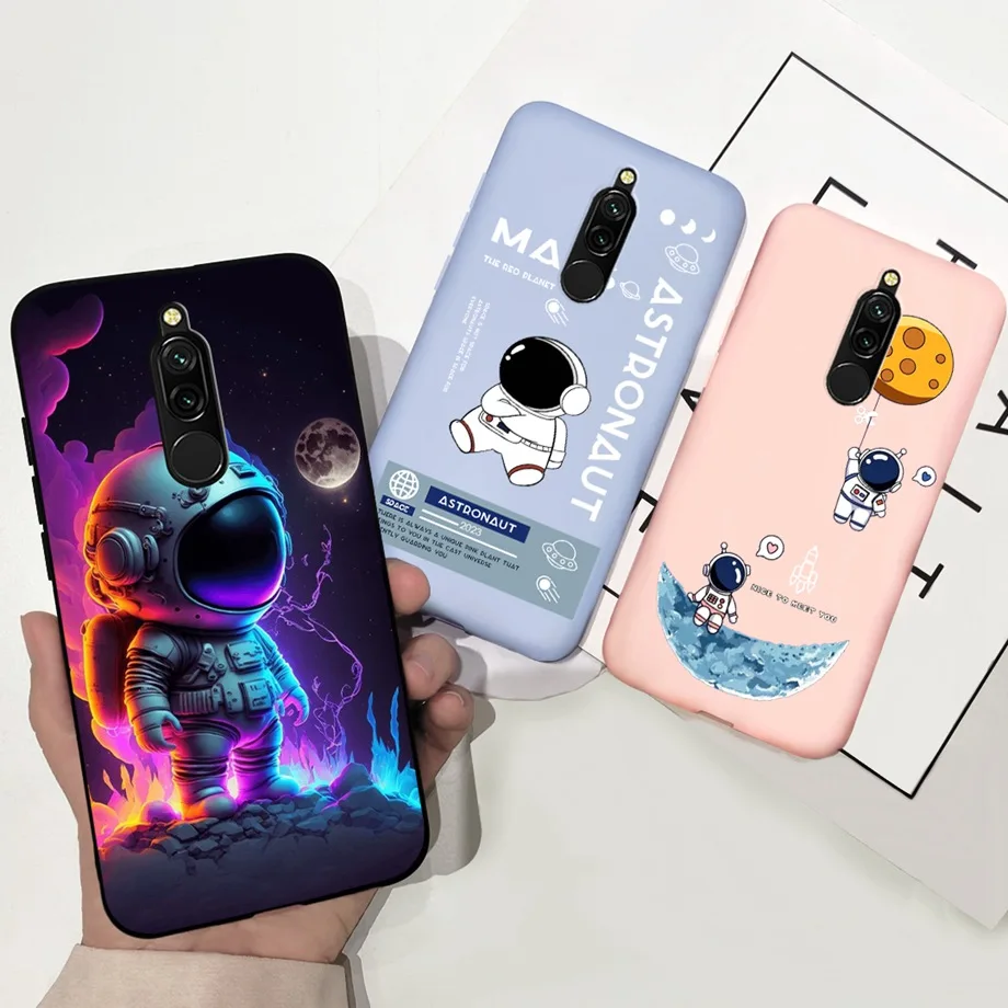 Case For Redmi 8 Case Redmi8 6.22 inch Silicone Soft Cover For Xiaomi Redmi 8 Case TPU Bumper  Coque