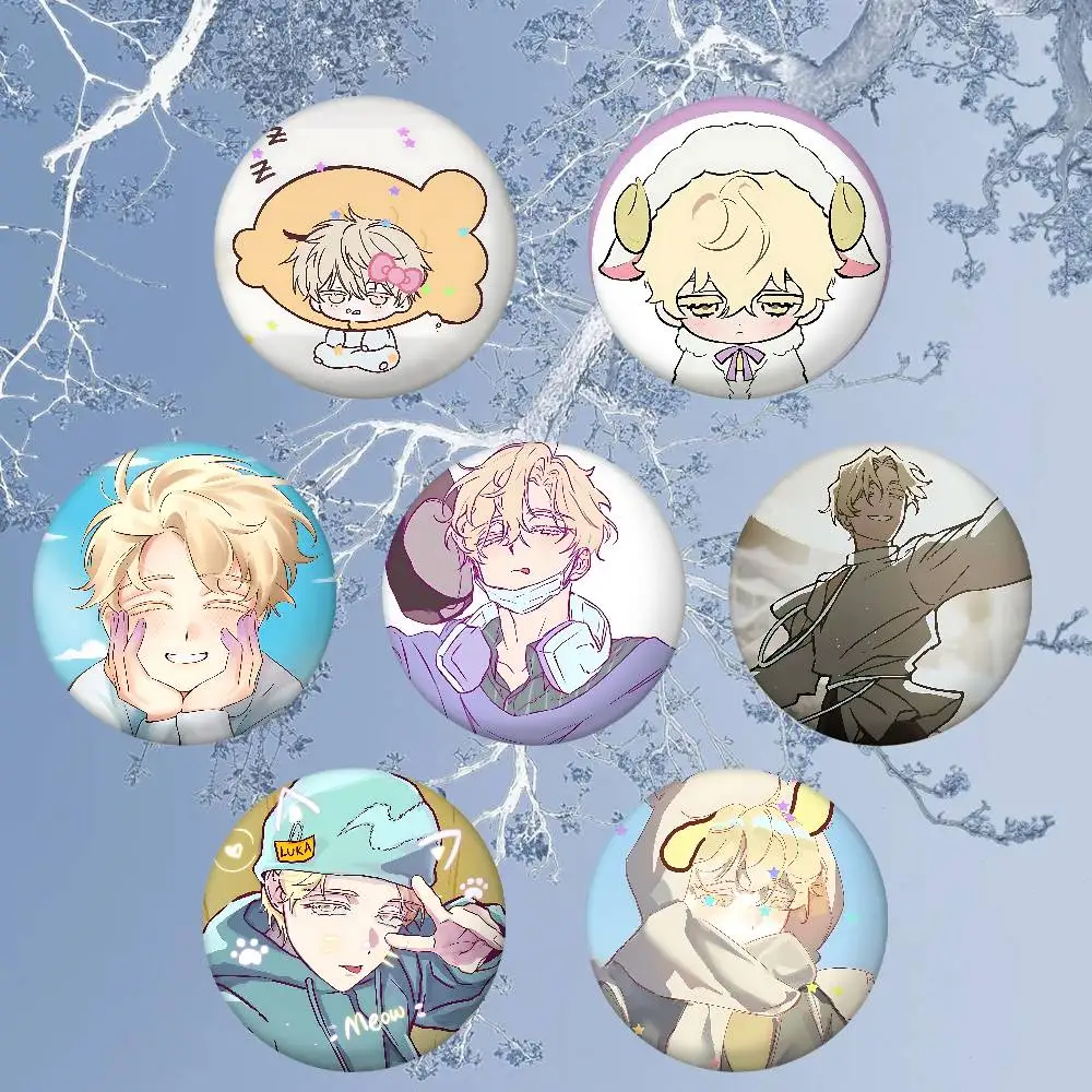 Broches en émail Alien Stage Luka faites à la main, broche ronde L Killer Yagami Light, badge de cosplay, bijoux pour sacs à dos, cadeaux