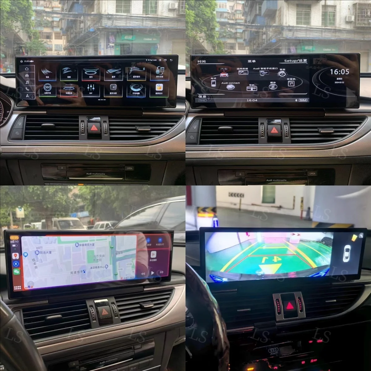 14.9inch Car Radio For AUDI A6 A7 A6L 2012-2018 Wireless CarPlay Navi CarPlay Autoradio Stereo GPS Multimedia Video Player HU
