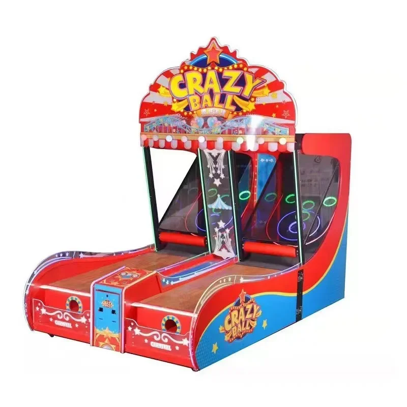 OEMBowling game machine game equipment, indoor large double parent-child coin-operated video game equipment simulated bowling