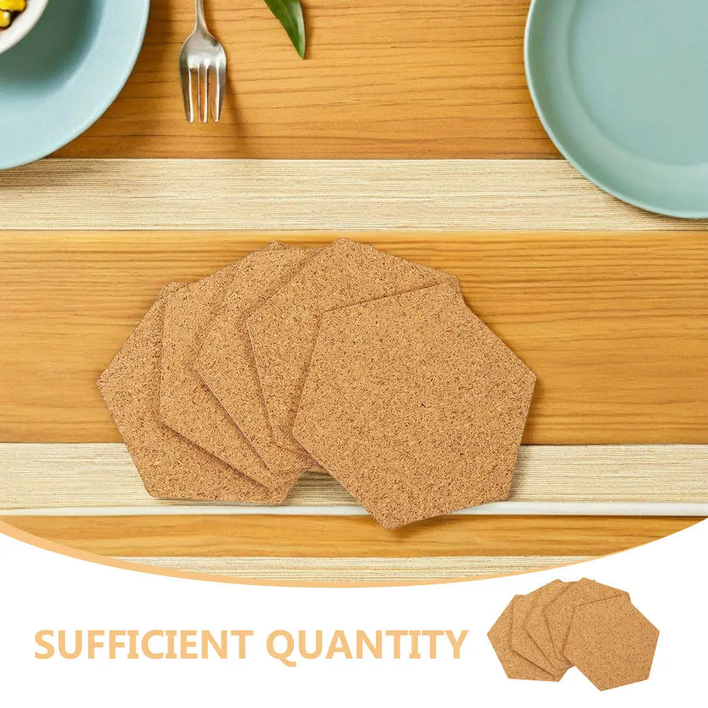 120Pcs Self Adhesive Cork Pads 2Mm Thick Soft Cork Mats Peel Stick Squares for DIY Coasters Pot Protection Home Decor Bulk