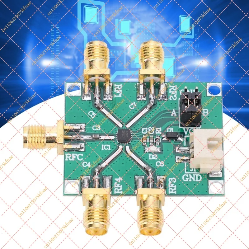 ADI HMC7992 RF Switch Module - 0.1-6GHz SP4T Non-Reflective Silicon Switch for RF Applications