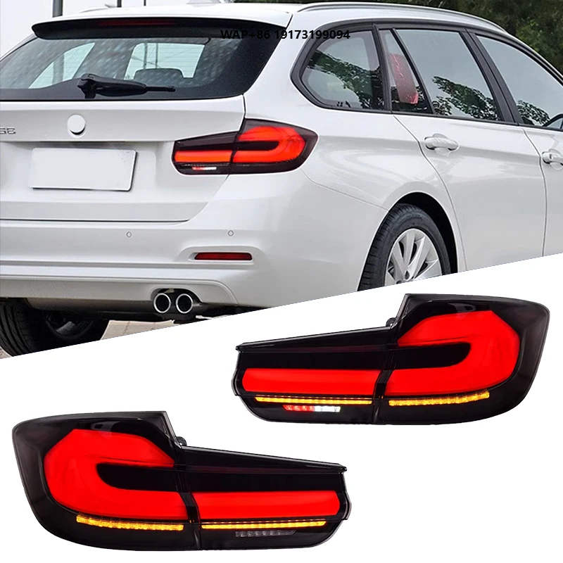 

New Plug Play LED Tail Lights for BMW-3 Series 2013-2019 Wagon F31 Touring Clear Lens Rear Lamp Indicator