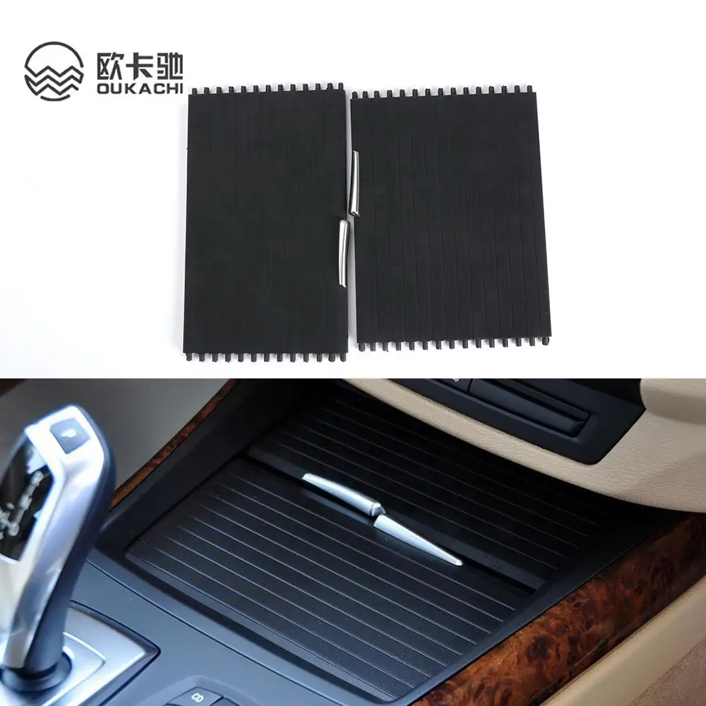 

Interior Water Cup Rack Car Center Console Cover Slide Roller Blind Car Mounts Drinks Holders For BMW X5 E70 X6 E71 51166954943