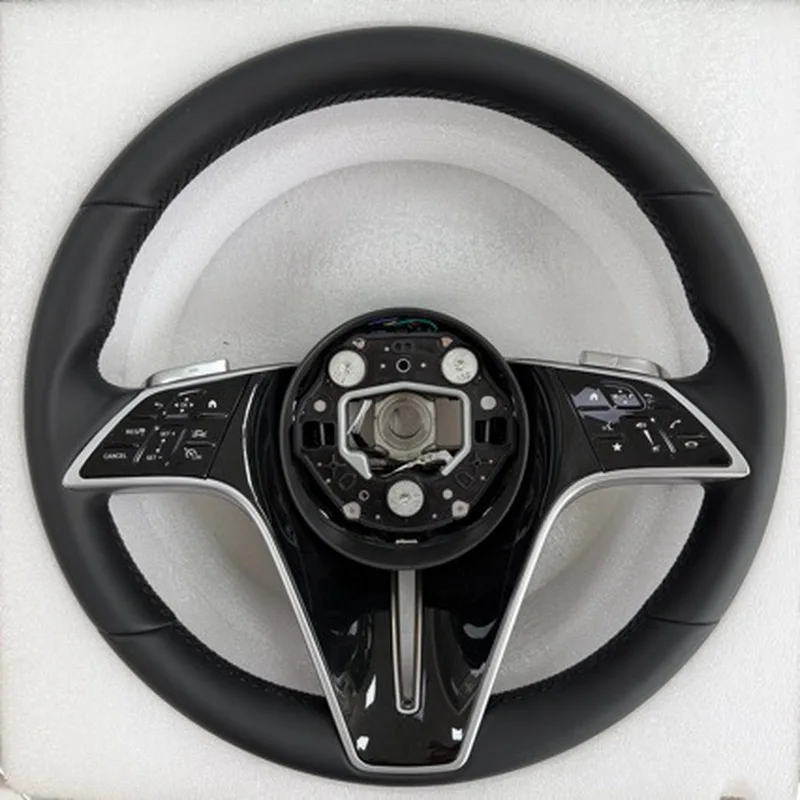 For Mercedes Benz Maybach S Class W222 X166 10‑23 Modified Steering Wheel Assembly With Horn Shell