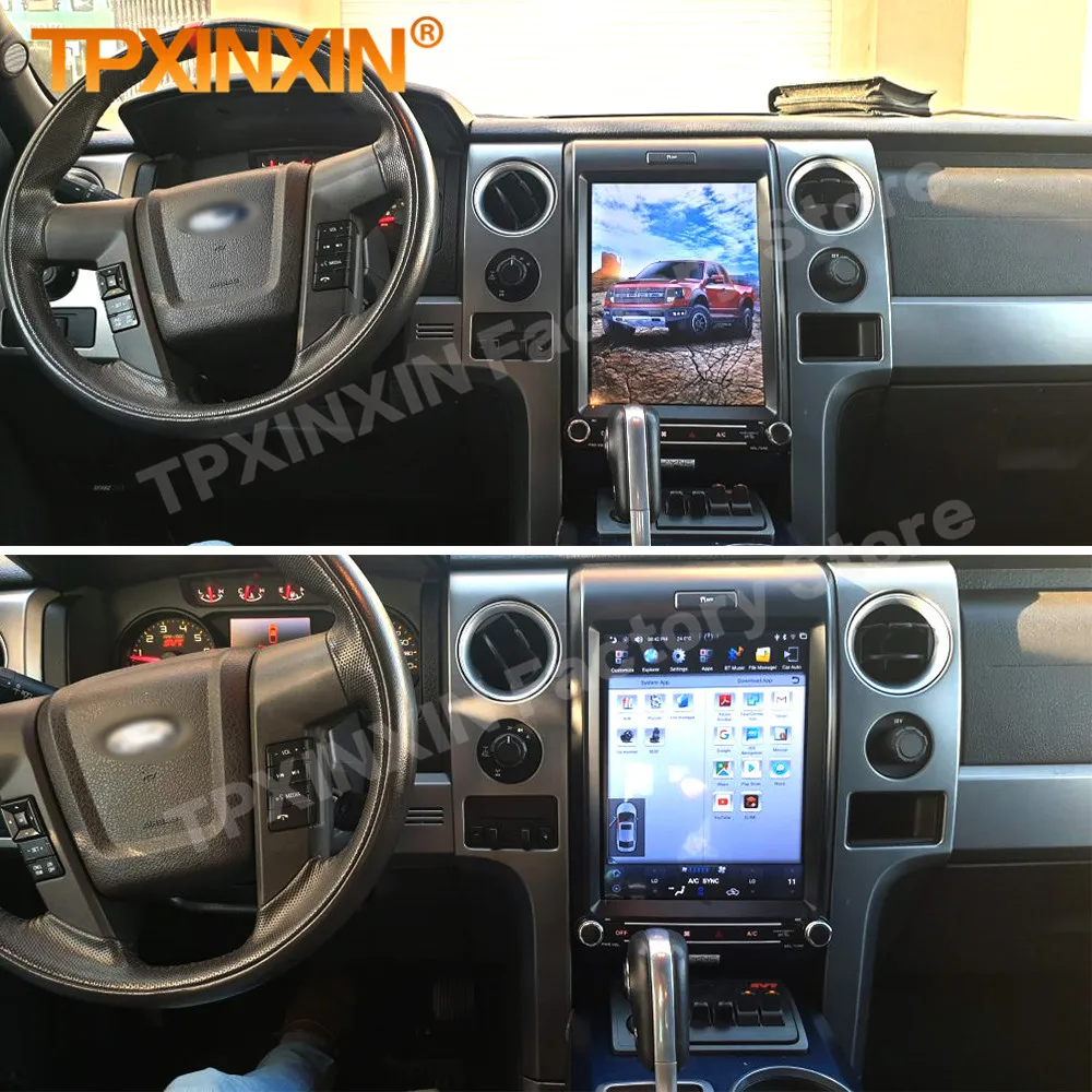 

Android 11, автостерео Carplay, автомобильная мультимедиа для Ford F150 2013 2014, радио Coche с Bluetooth, стереоприемником, головное устройство
