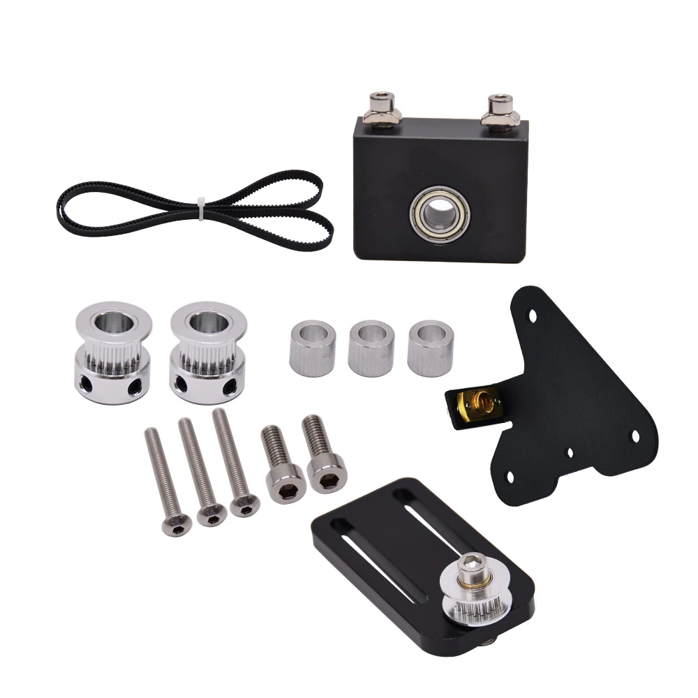 Zestaw do modernizacji podwójnej osi Z Ender3/CR10, zestaw do modernizacji z gwintem trapezowym, zębatka 20 zębów, pasek rozrządu z kołem pasowym do Ender 3/CR10. — zdjęcie produktu 5