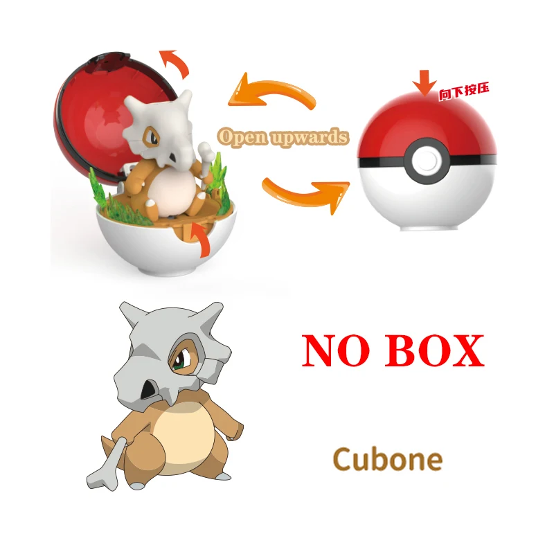 Pokémon-Ball-Figuren, Pokémon-Figuren, Actionfiguren, Pikachu, Eevee, Squirtle, Charizard, Puppe, Dekoration für Zuhause und Büro, Kindergeburtstagsgeschenk – Detail 17