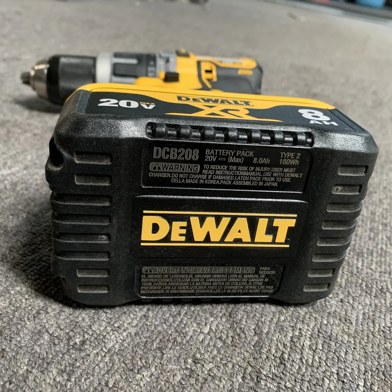 DeWalt DCD796 18v XR Brushless Compact Combi Hammer  Includes 8.0AH battery