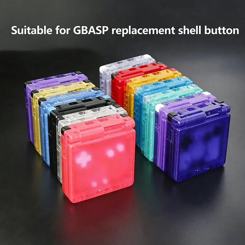 

Suitable for GBA SP colorles Transparecasing for SP casing with buttons frosted casing with buttons casing with screw buttons
